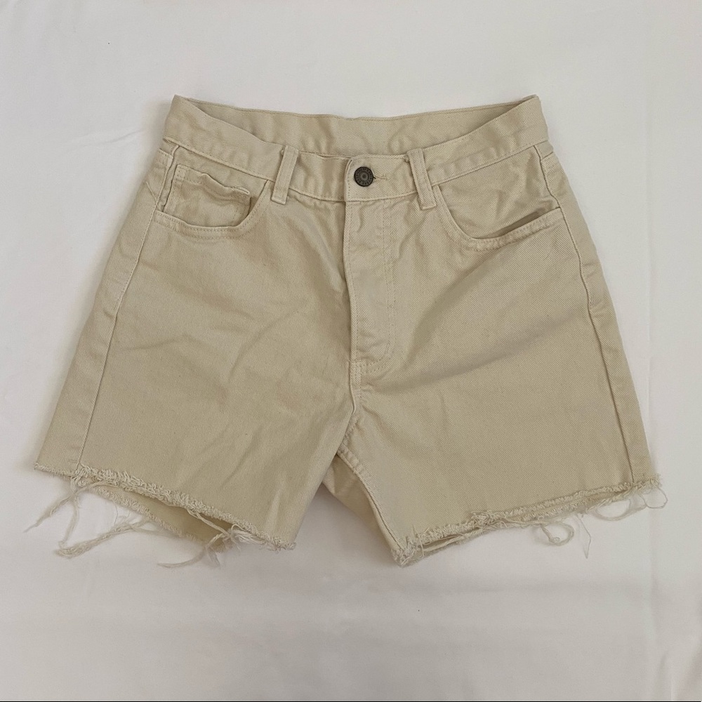 Brandy Melville Cream Shorts